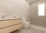 Finestrat Villen mit 4 Schlafzimmern, 2 Bädern, Gäste-WC und zum Teil auch mit Meerblick in wunderschöner Anlage nur 5 km vom Strand