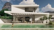 Polop Fantastische und großzügige Villen mit 4 Schlafzimmern, 4 Bädern, Gäste-WC, Garage, Privatpool und Meerblick Haus kaufen
