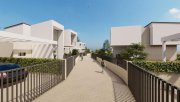 La Nucía Villen mit 3 Schlafzimmern, 3 Bädern, Klimaanlage, Einbauküchen mit Elektrogeräten, Meerblick, Privatpool und Kfz-Stellplatz