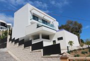 El Campello Moderne Neubau Villa in Coveta Fuma mit traumhaftem Blick auf die Küste und das Mee Haus kaufen