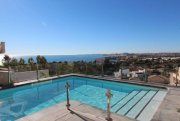 El Campello Moderne Villa mit beheiztem Pool und spektakulärem Panoramablick auf Küste und Meer und mit Vermietungslizenz Haus kaufen