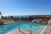 El Campello Moderne Villa mit beheiztem Pool und spektakulärem Panoramablick auf Küste und Meer und mit Vermietungslizenz Haus kaufen