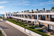 El Campello Reihenhäuser mit 3 Schlafzimmern, 2 Bädern, Gäste-WC, Keller/Garage, Meerblick und Gemeinschaftspool in exkusiver Anlage am