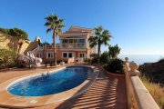 El Campello Schöne Villa mit großem privatem Pool und beeindruckendem Blick über die Küste Haus kaufen