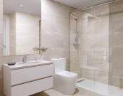 Villajoyosa Appartements mit 2 Schlafzimmern, 2 Bädern, Klimaanlage, Fußbodenheizung in Bädern, Tiefgaragenstellplatz und nur 500 m vom