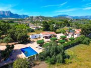 Alfaz del Pi Privates Anwesen im mediterranen Finca-Stil mit freiem Blick auf die Berge und großzügigen Außenbereichen Haus kaufen
