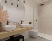 Aspelhorn Doppelhaushälften mit 3 Schlafzimmern, 2 Bädern, Gäste-WC, Dachterrasse, Kfz-Stellplatz und Privatpool in wunderschönes Haus