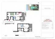 Denia Maisonette-Wohnungen mit 3 Schlafzimmern, 2 Bädern und Meerblick in abgeschlossener Anlage mit Gemeinschaftspool direkt am