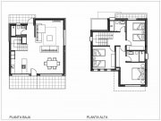 Denia Moderne Villen mit 3 Schlafzimmern und Gemeinschafts- oder Privatpool Haus kaufen