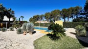 Denia Sehr gepflegte Villa mit großem Grundstück, großem Pool, Tennisplatz, Brunnen, Garage, Heizung, Klima und vielen Extras Haus