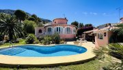 Denia Wunderschöne Villa mit schönem Panoramablick aufs Meer und die Berge, 3 Schlafzimmer, 3 Bäder, Pool, Grill, Garage, nur 1 km