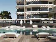 Calpe Appartements mit 3 Schlafzimmern, 2 Badezimmern, Tiefgaragenstellplatz, Gemeinschaftspool und Meerblick nur 200 m vom Strand