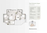Calpe Appartements mit 3 Schlafzimmern, 2 Badezimmern, Tiefgaragenstellplatz, Gemeinschaftspool und Meerblick nur 200 m vom Strand