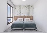 Calpe Wohnungen mit 3 Schlafzimmern, 2 Bädern, Klimaanlage, Fußbodenheizung in Bädern, Kfz-Stellplatz und Meerblick in erster Linie