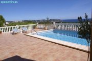 Moraira Benimeit PROVISIONSFREI Spanien neuwertige Villa Finca 200 qm, 4 Schlafzimmer, Schwimmbecken, Einliegerwohnung, phantastischer Meerblick