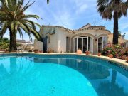 Els Poblets Einfamilienhaus mit Pool, Garage, verglaster Terrasse, Terrassen, nur 900 m vom Mittelmeer Strand entfernt Haus kaufen