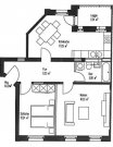 Leipzig ZENTRUM NORD + 2 RAUM WOHNUNG ZUM KAUF + BALKON + LOGGIA Wohnung kaufen