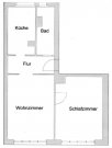 Leipzig LEUTZSCH + 2 RAUM WOHNUNG + LEERSTEHEND + RENOVIERT Wohnung kaufen