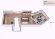Leipzig MAISONETTE IM DACHGESCHOSS + 2,5 RAUM VERMIETET + 2 TIEFGARAGENPLÄTZE Wohnung kaufen