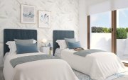 San Juan de los Terreros Doppelhaushälften mit 2 Schlafzimmern, 2 Bädern, Keller, Dachterrasse mit Meerblick und optionalem Privatpool nur 400 m vom