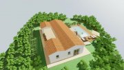 Luogosanto Rohbau mit fantastischem Meerblick,Sonnenuntergängen Haus kaufen