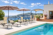Andratx / Port d'Andratx Exklusive Rückzugs-Oase über Port d’Andratx – Villa mit Panorama auf Hafen, La Mola und offenes Meer Haus kaufen