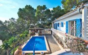 Calvia / Peguera Mediterrane Villa mit Meerblick und viel Privatsphäre in erhöhter Lage von Paguera Haus kaufen