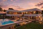 Santa Ponça Eine der außergewöhnlichsten Neubauvillen in Nova Santa Ponsa, kompromisslos in Architektur und Lage Haus kaufen
