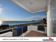 Alanya - Kestel Vollmöblierte 2 Zi. Wohnung in erster Strandlage | Pool Wohnung kaufen