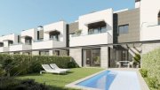 Palma de Mallorca Reihenhäuser mit 3 Schlafzimmern, 2 Bädern, Gäste-WC, Klimaanlage, Fußbodenheizung, Dachterrasse und Privatpool nur 400 m