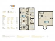 Portocolom Penthouse-Wohnungen mit 2 Schlafzimmern, 2 Bädern, Dachterrasse, Einbauküchen mit Elektrogeräten, Klimaanlage und nur 150 m