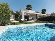 Cala Romántica Doppelhaus-Villen mit 2 Schlafzimmern, 2 Bädern, Klimaanlage und Kfz-Stellplatz in sehr schöner Anlage mit Gemeinschaftspools