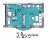 Zwickau Seniorengerechte 1,5-RW, BJ. 1994, Nähe Schwanenteich+Zentrum, Balkon, Lift, Stellplatz, vermietet Wohnung kaufen