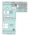 Zwickau Vermietete 2-Raumwohnung mit Einbauküche; Innenstadtlage! Wohnung kaufen