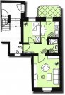 Zwickau Vermietete 1,5-Raumwhg. mit Balkon in Marienthal - Nähe HBK! Wohnung kaufen