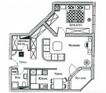 Zwickau Vermietete 2-Raumwohnung mit Balkon, Fahrstuhl und TG-Stellplatz! Marienthal - Nähe HBK! Wohnung kaufen
