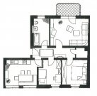 Zwickau Vermietete 3-Raumwohnung mit Balkon u. Stellplatz! Nähe HBK! Wohnung kaufen