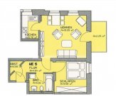 Kirchberg Modernisierte 2-Raum-Wohnung mit Balkon! Denkmalschutz! Leerstehend! Wohnung kaufen
