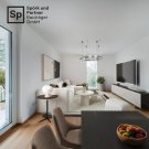 Wien, Donaustadt BESTLAGE ALTE DONAU – 
4-Zimmer-Gartenwohnung mit zwei Terrassen – 
1 Minute zur Alten Donau Wohnung kaufen