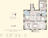Potsdam Prov.-frei: Neubau Familienwohnung Wohnung kaufen