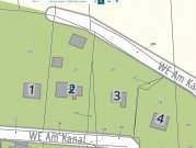 Groß Lindow Erholung pur: Freizeitbungalow mit Holzblockhaus in Bungalowsiedlung und Kanalblick Haus kaufen