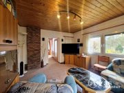 Groß Lindow Erholung pur: Freizeitbungalow mit Holzblockhaus in Bungalowsiedlung und Kanalblick Haus kaufen