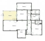 Rostock Wohnhaus im Bungalowstil, 4 Zimmer, 2 Bäder, Keller, Terrasse und Gartenbereich in Lütten Klein Haus kaufen