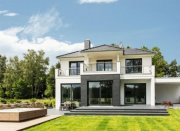 Hamburg Neubauplanung eines Architektenhauses im Bauhausstil mit Dachterrasse Haus kaufen