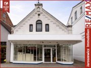 Leer (Ostfriesland) Fußgängerzone Leer: Wohn- & Geschäftshaus mit Durchgang, Zusatzgrundstück von rückwärtiger Seite & Neubaupotenzial