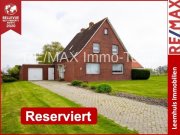 Bunde Sehr gepflegtes Einfamilienhaus mit großem Grundstück, Kamin & unverbaubarem Blick ins Grüne! Haus kaufen