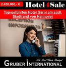 Hannover reduzierter Preis - Hotel Garni am südlichen Stadtrand von Hannover zu verkaufen Gewerbe kaufen