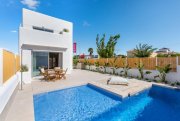 Los Alcázares Eckvilla direkt am Meer und am Golfplatz Haus kaufen