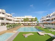 Los Alcázares Penthouse-Wohnungen mit 3 Schlafzimmern, 2 Bädern, Dachterrasse, Tiefgaragenstellplatz und Gemeinschaftspool in der Golfanlage
