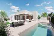 Los Alcázares Villen mit 3 Schlafzimmern, 3 Bädern, Dachterrasse, Tiefgaragenstellplatz und Gemeinschaftspool neben Serena Golf Haus kaufen